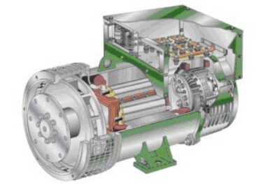 新龙镇发电机内部结构图